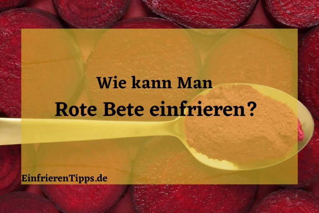 Karotten haltbar machen Einfrieren für längere Frische Einfrieren Tipps