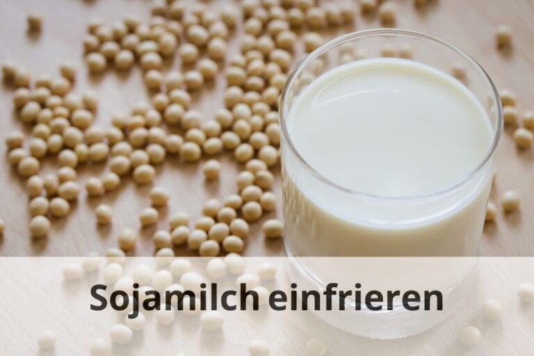 Sojamilch haltbar machen: Einfrieren als Option | Einfrieren Tipps