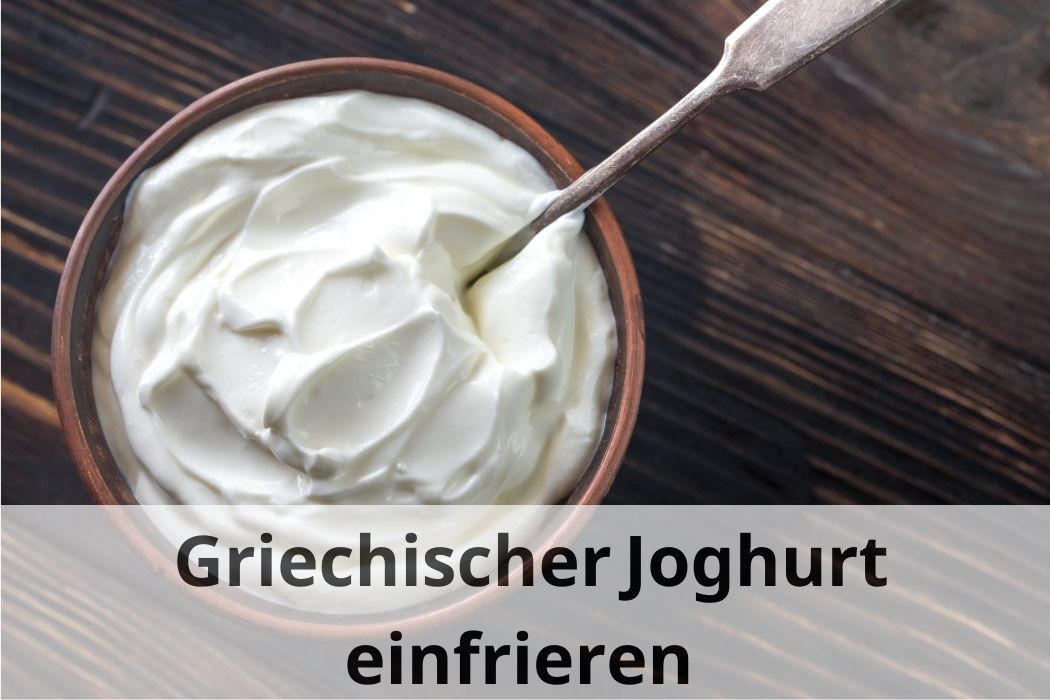 Kann man Griechischen Joghurt einfrieren? Ja oder Nein Einfrieren Tipps