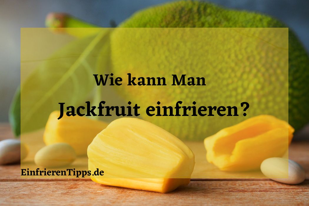 Frisch und lecker ️ Jackfrucht richtig einfrieren! Einfrieren Tipps