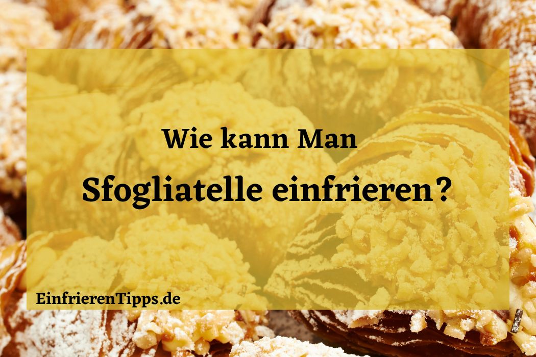 Kann man Waffeln einfrieren? So geht