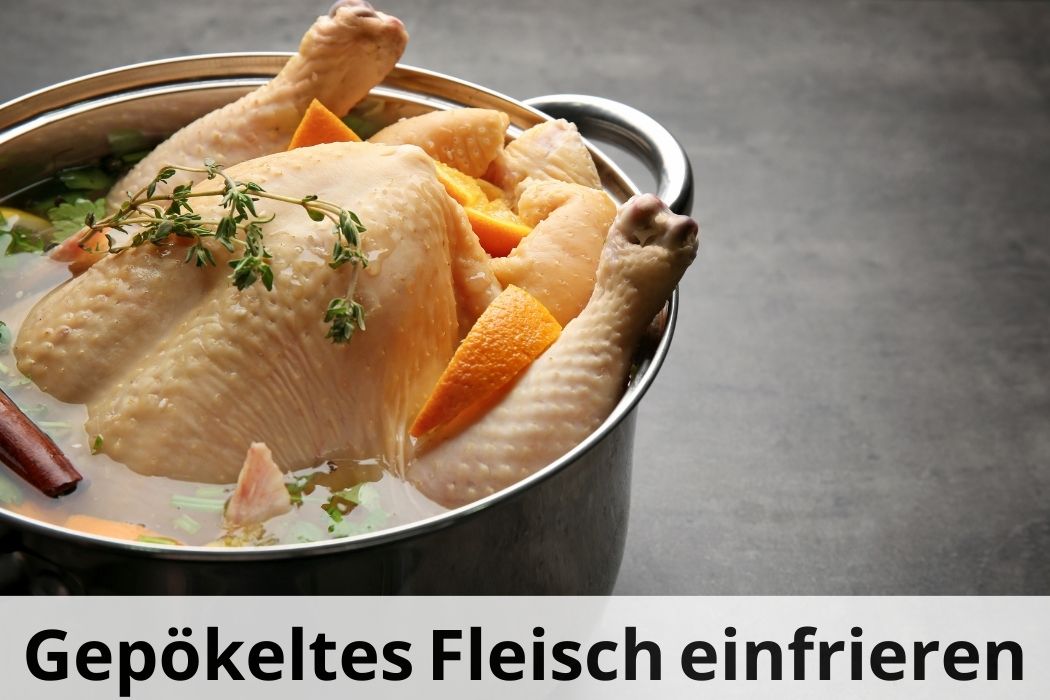 Gepökeltes Fleisch einfrieren? So geht