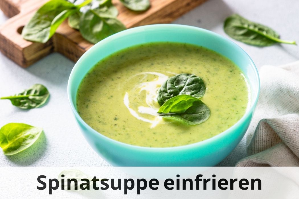 Gesund &amp; schnell: Spinatsuppe einfrieren 🍵🕒 | Einfrieren Tipps